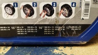 Cadenas para nieve núm.1