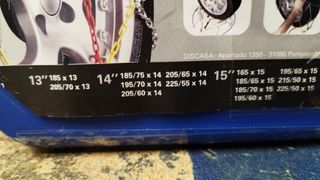 Cadenas para nieve núm.1