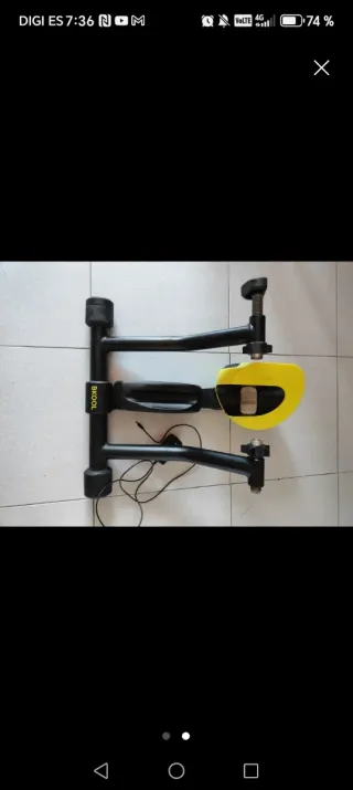 Portabicicletas 2 rodillos oferta