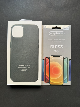 Custodia iPhone 15 Plus con treccia fine nuova 4