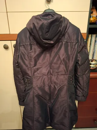 Piumino Peuterey viola scuro