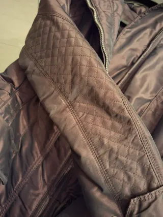 Piumino Peuterey viola scuro