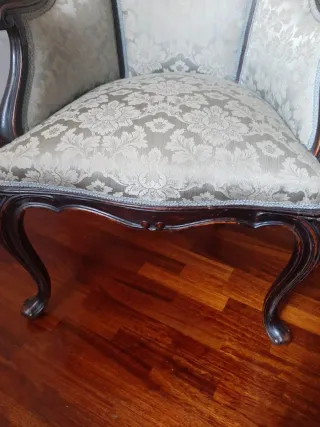 Coppia di Poltroncine a Pozzetto di Inizio '900