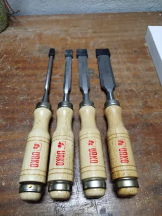 Juego 4 Formones Urko