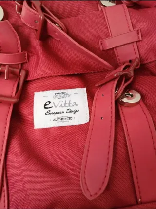 Mochila bolsa portatil E-vitta Roja
