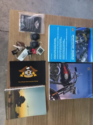 Harley Davidson Moto Negra