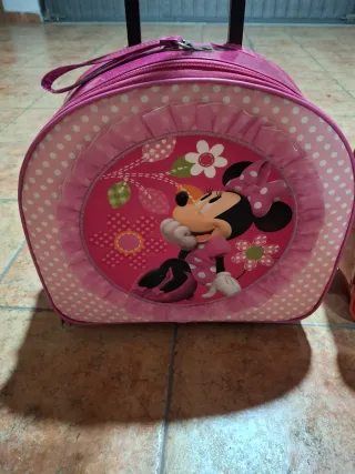 Maletas infantiles Minnie Mouse con ruedas