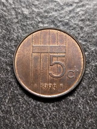 25 Cent- 2½ Gulden -5 Cent 1965-1970-1993 Olanda