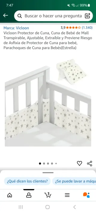 PROTECTORES DE CUNA MALLA TRANSPIRABLE