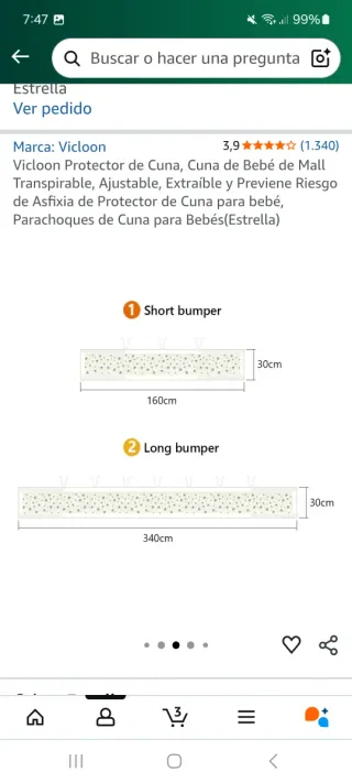 PROTECTORES DE CUNA MALLA TRANSPIRABLE