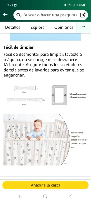 PROTECTORES DE CUNA MALLA TRANSPIRABLE