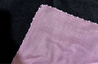 Pañuelo Foulard Transparente Morado