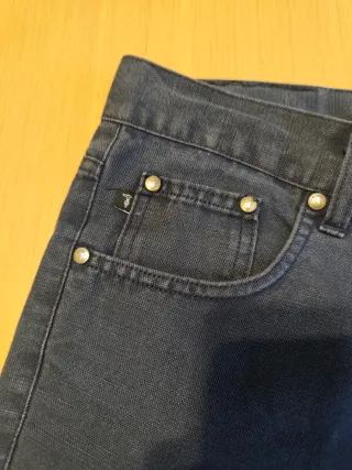 Jeans Trussardi Lino e Cotone Taglia 48 italiana