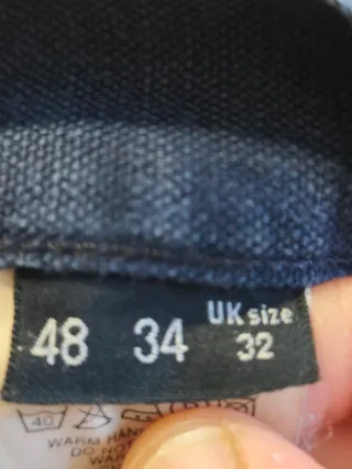 Jeans Trussardi Lino e Cotone Taglia 48 italiana