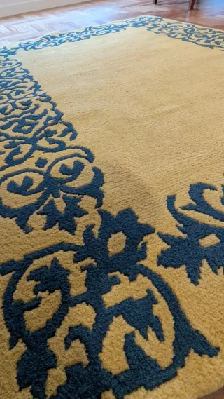 Alfombra de lana 100%