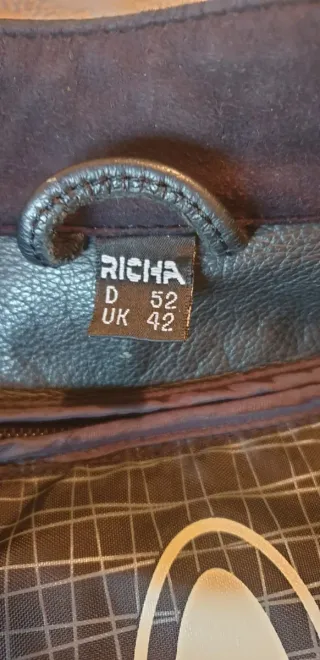 Giacca moto in pelle