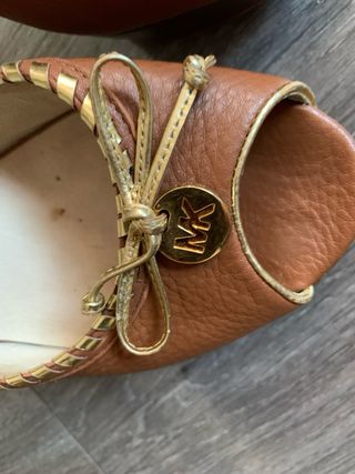 Zapatos Korrs Marrones Detalles Dorados más 39-40