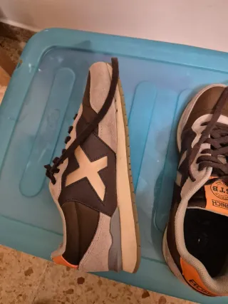 Zapatillas Munich Beige y Marrón