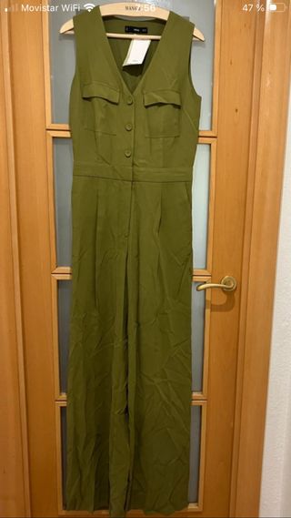 Mono largo verde Mango