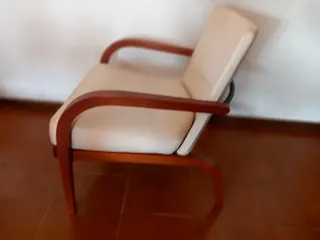 Poltrona anni '80 stile scandinavo