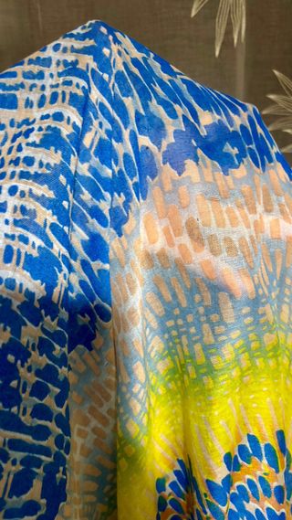 Pañuelo Foulard Estampado Animal Vaporoso