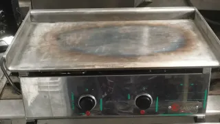 Plancha profesional eléctrica
