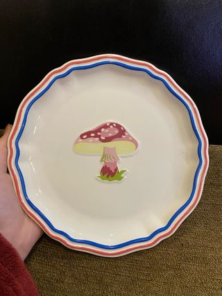 Prato Decorativo Cogumelo Primark Home