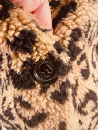Eco Pelliccia Teddy Leopardo Oversize S/M/L