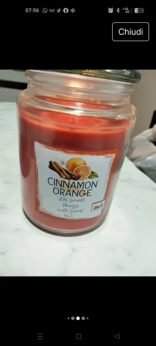 Candele profumate 10€ cadauno