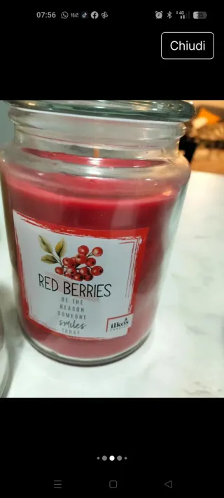 Candele profumate 10€ cadauno