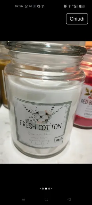 Candele profumate 10€ cadauno