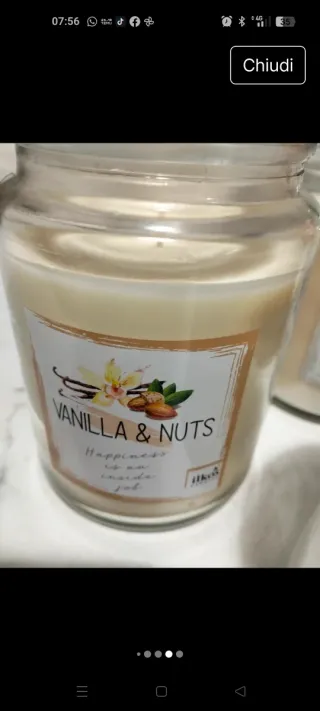 Candele profumate 10€ cadauno