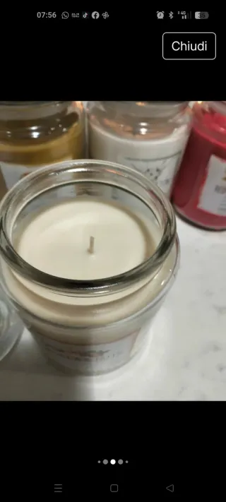 Candele profumate 10€ cadauno