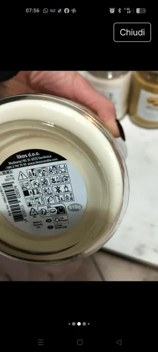 Candele profumate 10€ cadauno