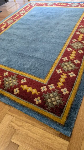 Alfombra de lana 100%