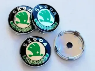 60mm Tapabujes Skoda Centro de Ruedas Llantas