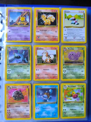 Carte Pokemon 1° Edizione