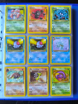Carte Pokemon 1° Edizione