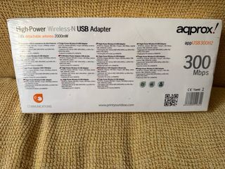 Adaptador USB WIFI Aqprox 300 Mbps