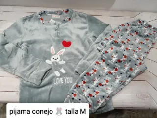 Pijama Coralina Conejo Talla M