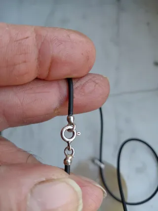 Ciondolo Madreperla e Argento 925 pezzo unico.