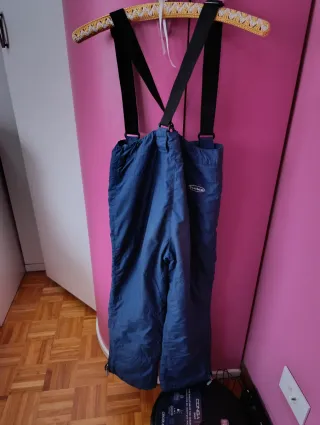 Pantalón de nieve infantil azul