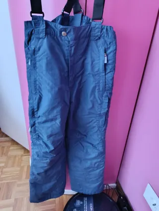 Pantalón de nieve infantil azul