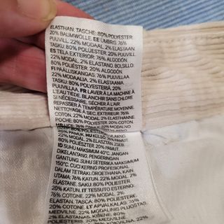 Pantalón chino Regular Fit pana H&M Talla 34 (XL)