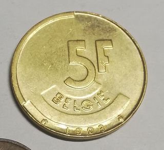 1 - 5 Franchi 1973-1986-1993 Belgio