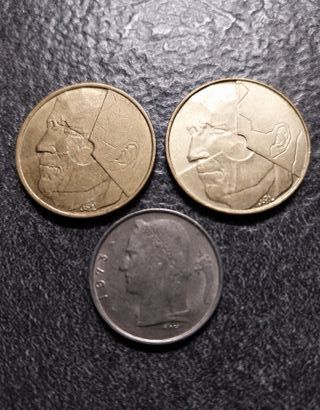 1 - 5 Franchi 1973-1986-1993 Belgio