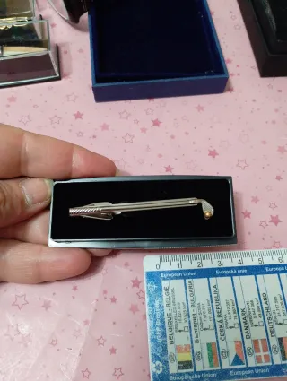 Fermacravatta vintage golf