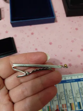 Fermacravatta vintage golf