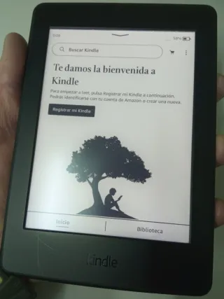 Ebook Kindle DP75SDI Negro Táctil y con luz diurna