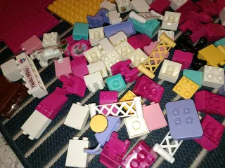 Lotto costruzioni compatibili Lego Duplo